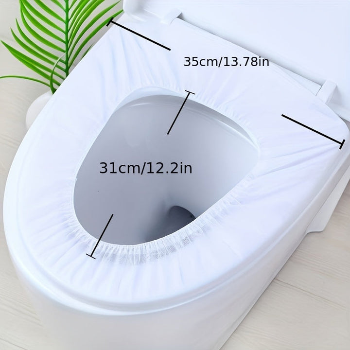 Disposable toilet seat cover with elastic 50/100 pcs | Kalsten