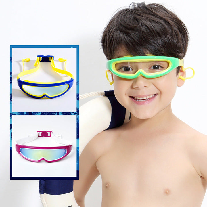 Sporty swimming goggles with adjustable wearing system Kalsten