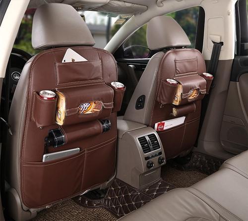 Noxord | Leather Car Seat Back Organizer