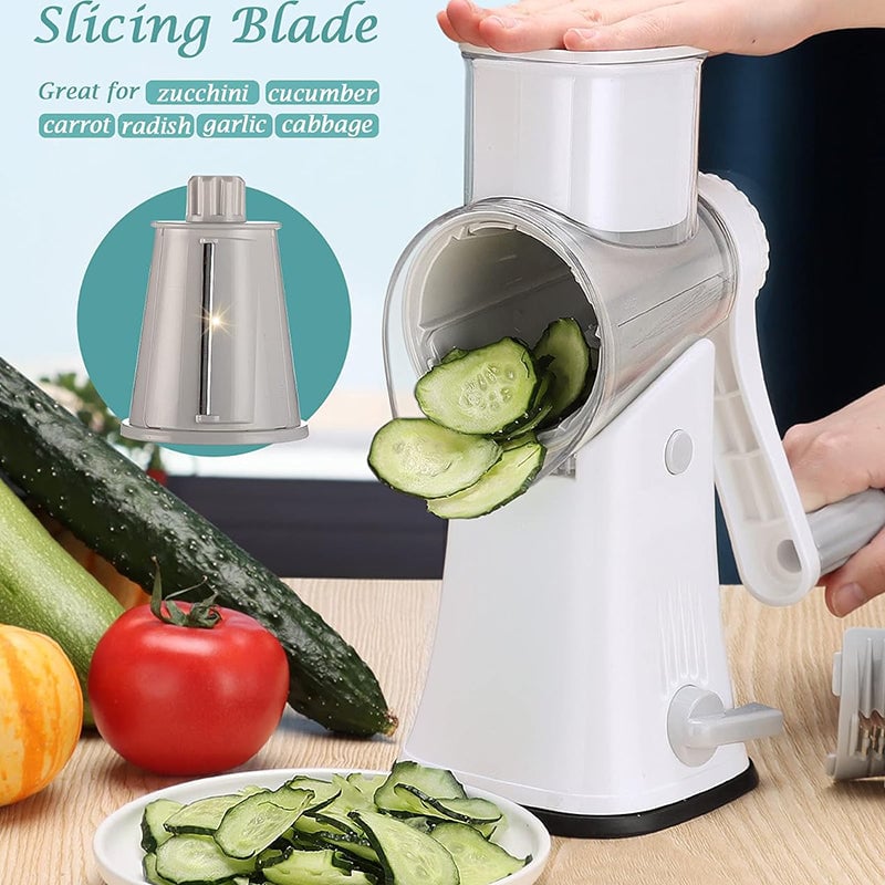 5 in 1 Rotary Cheese Grater | Kalsten