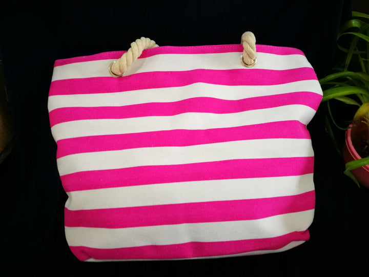 Durable beach bag with sturdy rope handles Kalsten