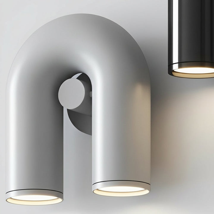 Rotatable U-Shaped Wall Sconce - Nordic Adjustable LED Light (90° Rotation) | Kalsten