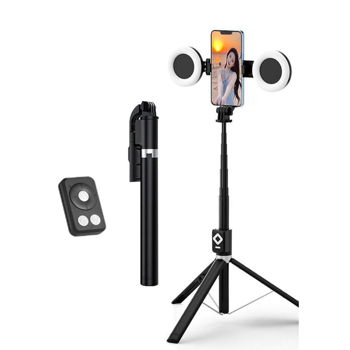 Kalsten | New 6 in 1 Selfie Stick With Fill Light