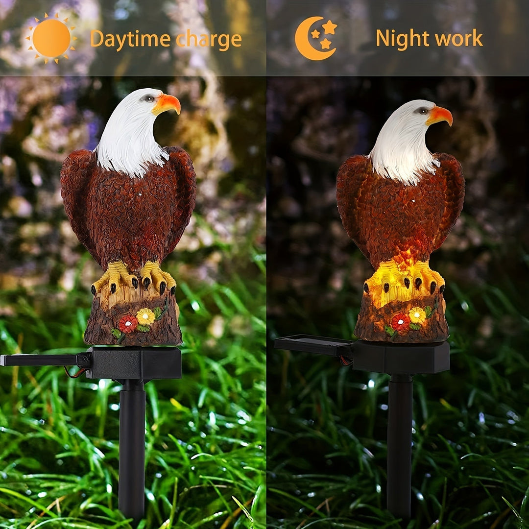 SolarGlow Eagle - Stylish Solar Lamp for Garden Lighting | Kalsten