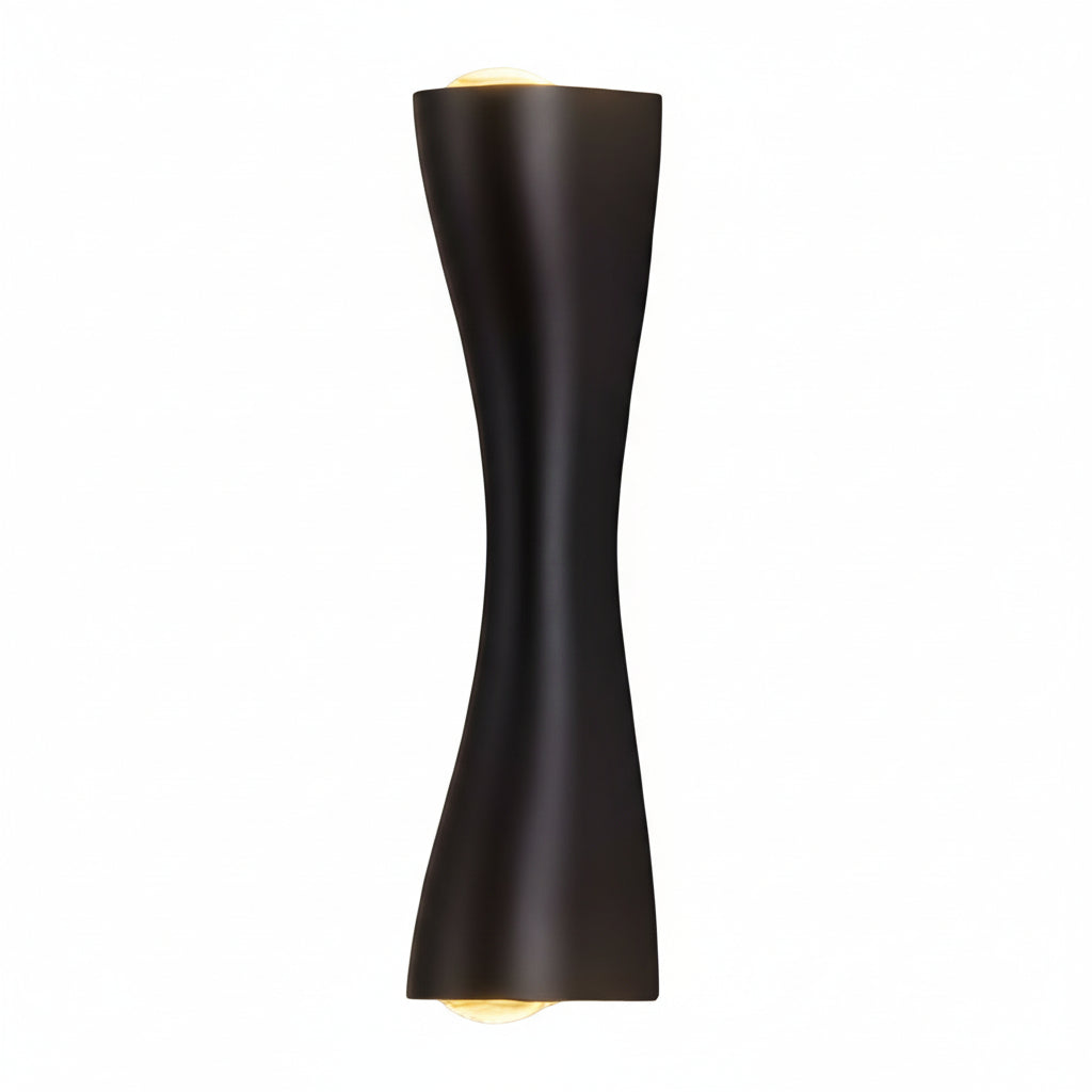 Modern Electroplated LED Wall Sconce | Up/Down Waterproof Outdoor Light (9"/14") | Kalsten