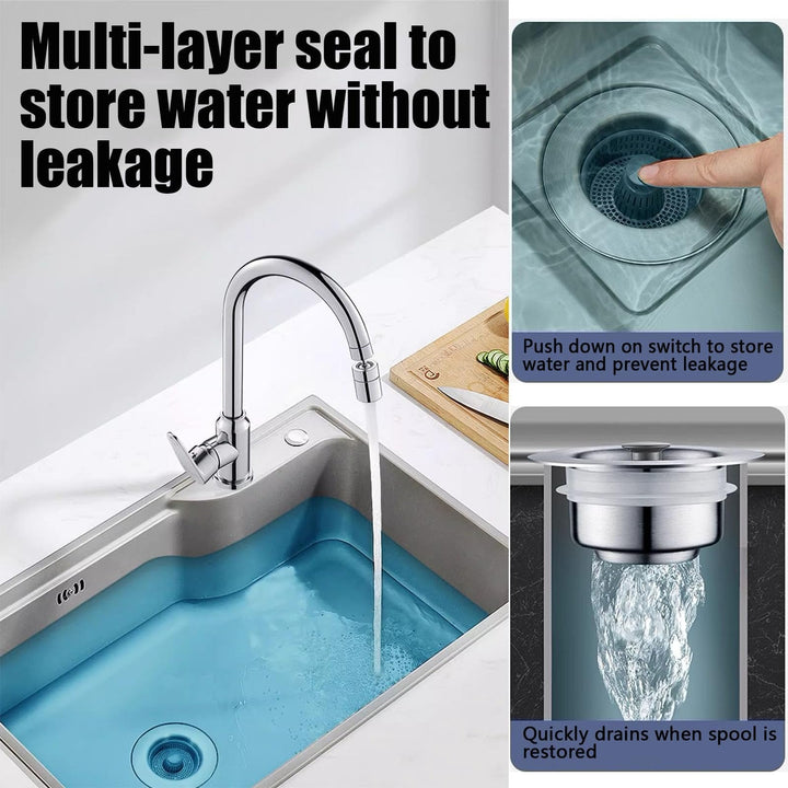 Kalsten | New Upgraded Sink Bounce Core Drain Strainer