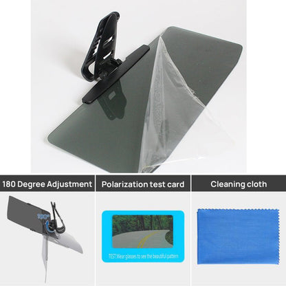 Brehn | Sun visor for the car with polarized glare protection