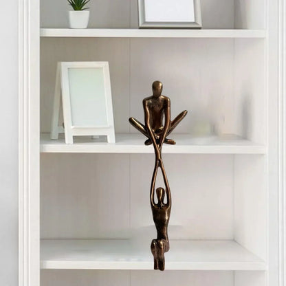 Sandsberg always love and strength Bronze Sculpture Statue Luxury Home Decoration