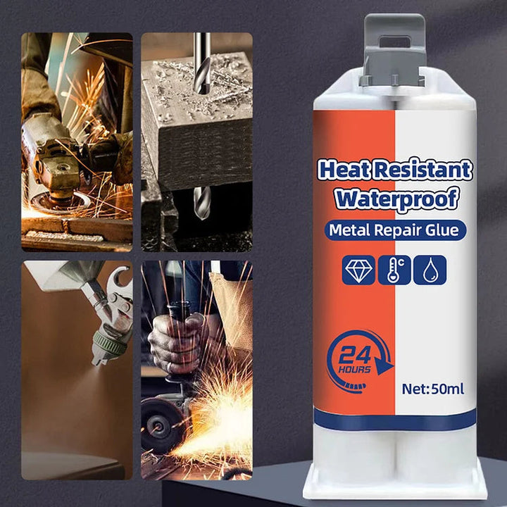 High-Temp Waterproof Metal Repair Glue