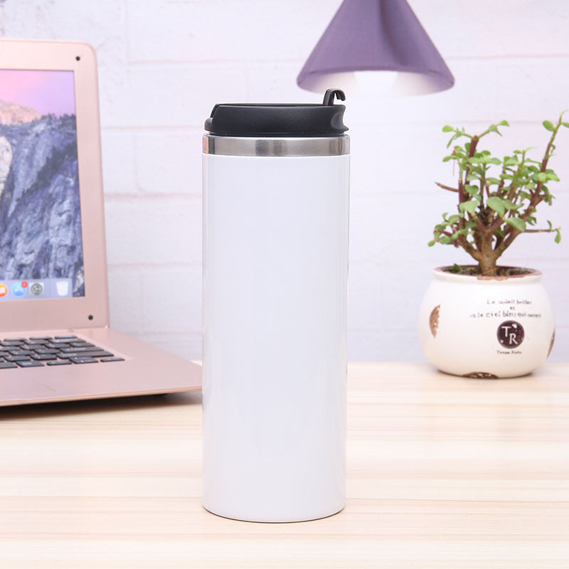 Women's thermal mug with spill-proof lid and double wall Kalsten