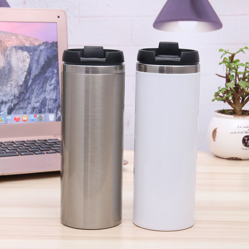 Women's thermal mug with spill-proof lid and double wall Kalsten