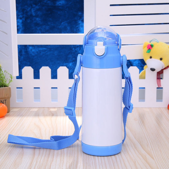 Ladies Practical Sports Water Bottle with Adjustable Carrying Strap Kalsten