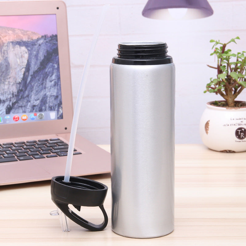 Women Stainless Steel Water Bottle with Ergonomic Carry Handle Kalsten