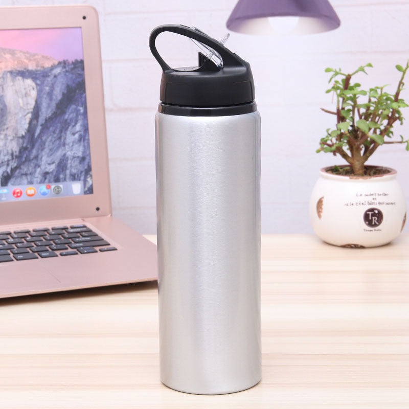 Women Stainless Steel Water Bottle with Ergonomic Carry Handle Kalsten