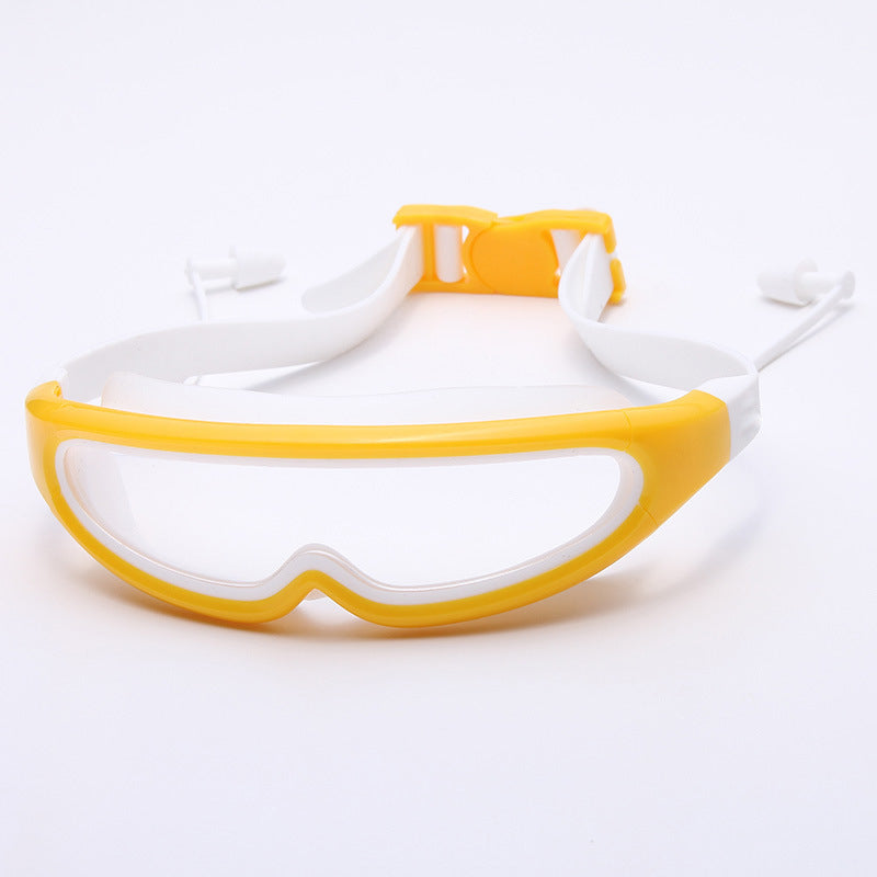 Sporty swimming goggles with adjustable wearing system Kalsten
