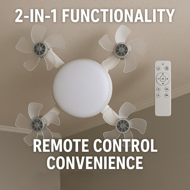 Sky Light LED Ceiling Fan Lamp | Kalsten