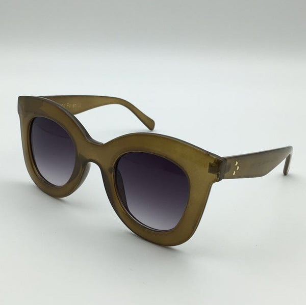Women's stylish oversized sunglasses with trendy frame Kalsten