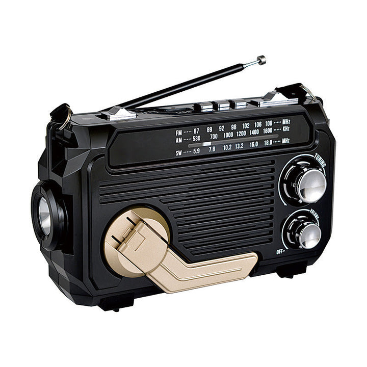 Solar-powered radio for camping | Kalsten