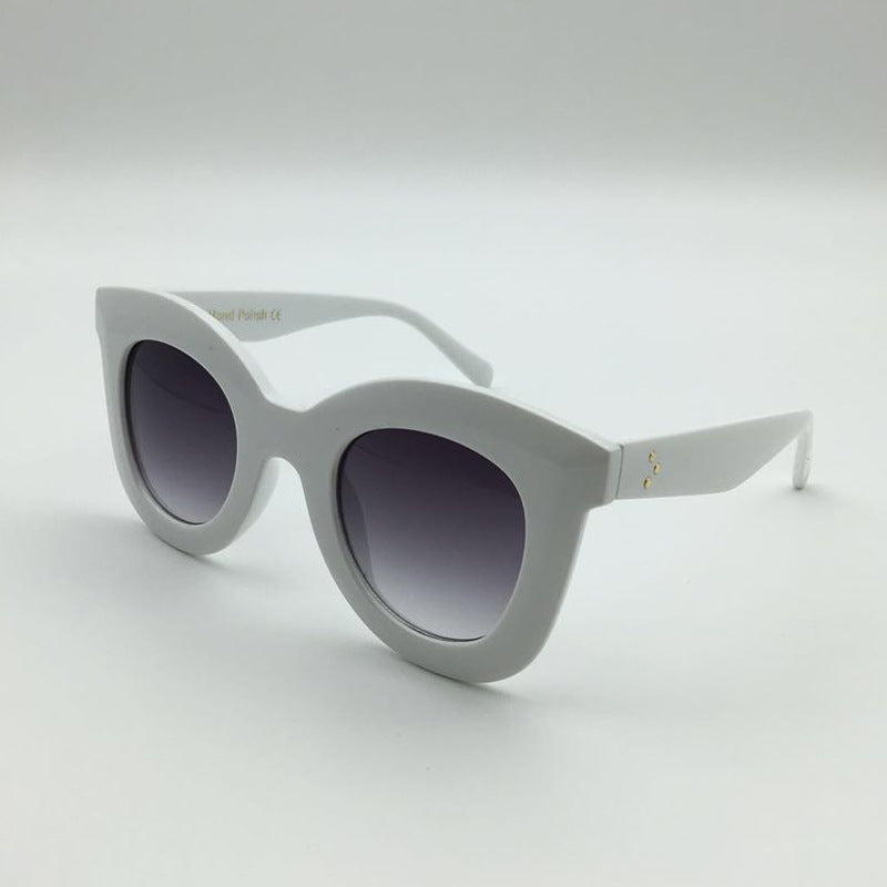 Women's stylish oversized sunglasses with trendy frame Kalsten