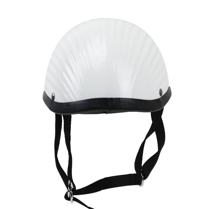 Classic Ribbed Motorcycle Helmet Kalsten