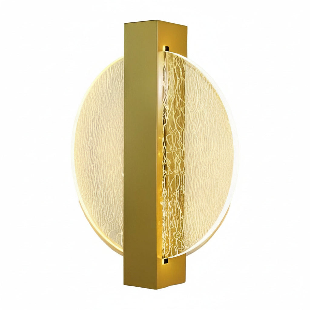 LED Wall Sconce Light – Modern Nordic Geometric Acrylic Bedside (25x20cm / 9.8x7.9in) | Kalsten