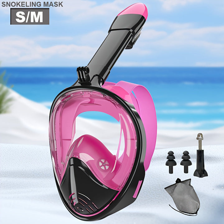 Full-face snorkel mask with 180° visibility | Kalsten