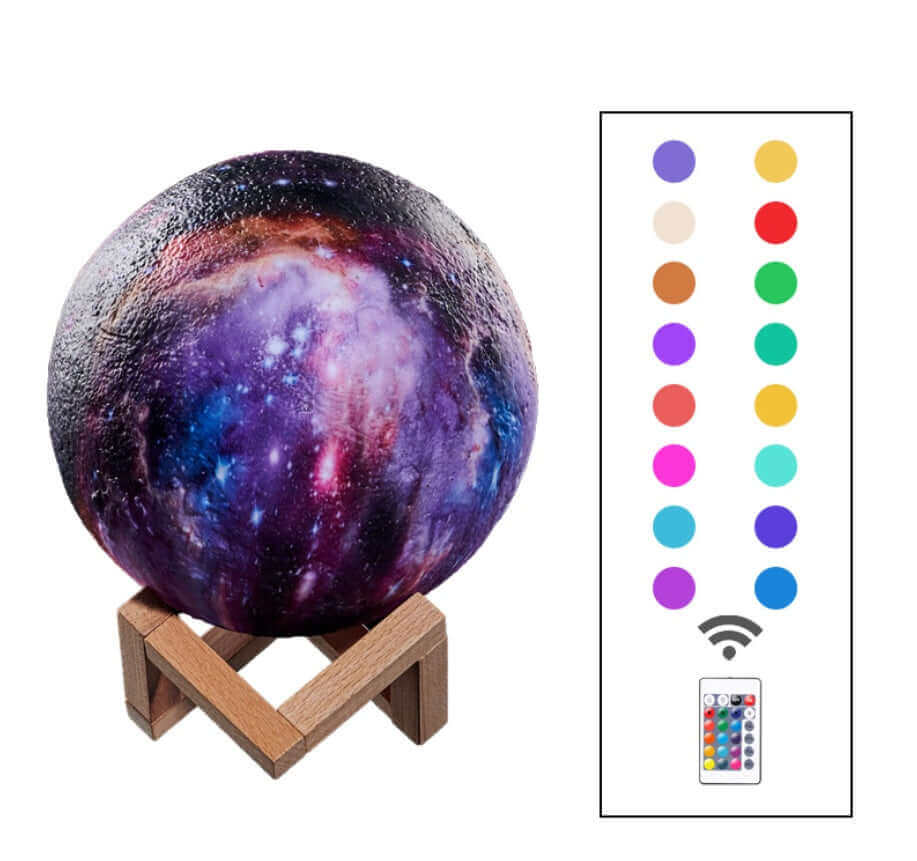 3D Printing Lunar Light Painting Creative Gift Night Light | Kalsten