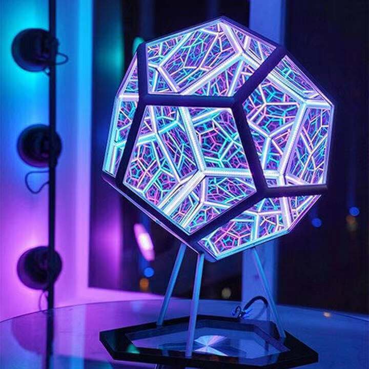 Creative Cool Unlimited Dodecahedron Small Night Lamp Color | Kalsten
