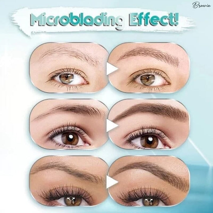 Kalsten | 3D Waterproof Microblading Eyebrow Pen 4 Fork Tip Tattoo Pencil