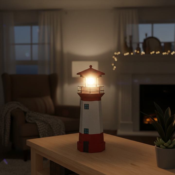 LED Lighthouse Solar Outdoor Landscape Lamp | Kalsten