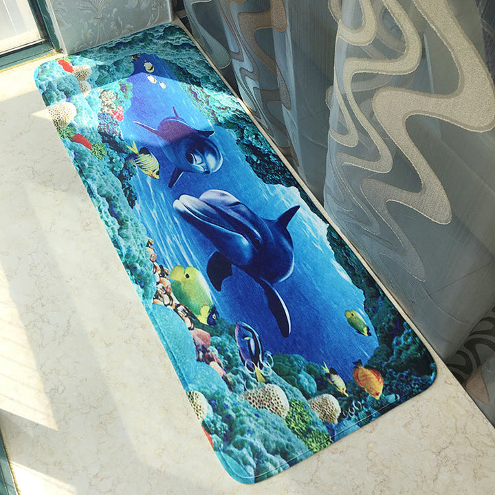 Marine Life Bath Mat Kalsten