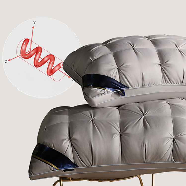 Ergonomic neck pillow with 3D quilting | Kalsten