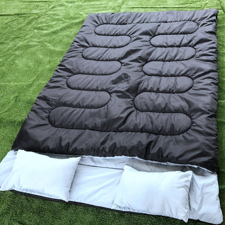 Travel blanket with integrated pillows Kalsten