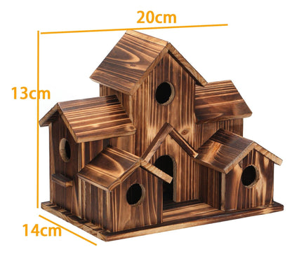 NatureNest – Stylish Handmade Wooden Birdhouse Bowlift