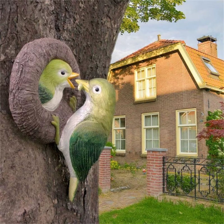 Lovebirds Tree Hug Wall Hanging Decor | Kalsten