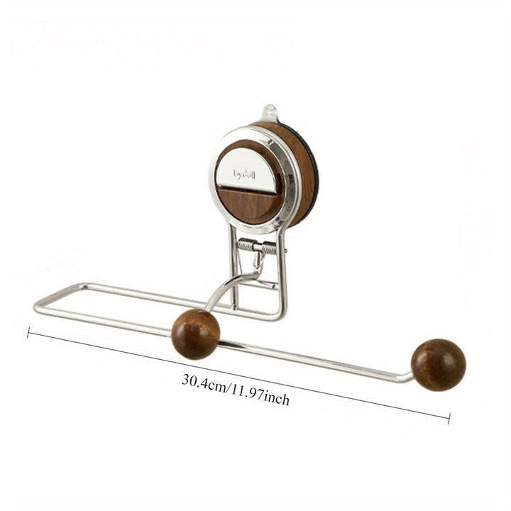 KeukenGrip Roll holder stainless steel paper towel holder with suction cup | Kalsten