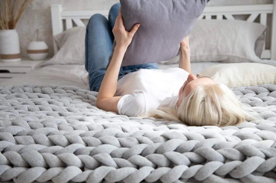 Skanto | Chunky Knit Blanket