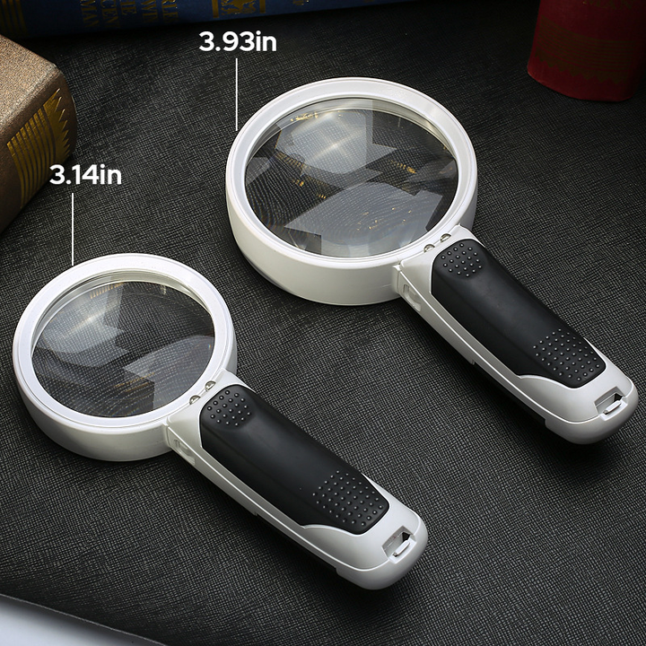 Kalsten | 20X optical magnifying glass with LED light