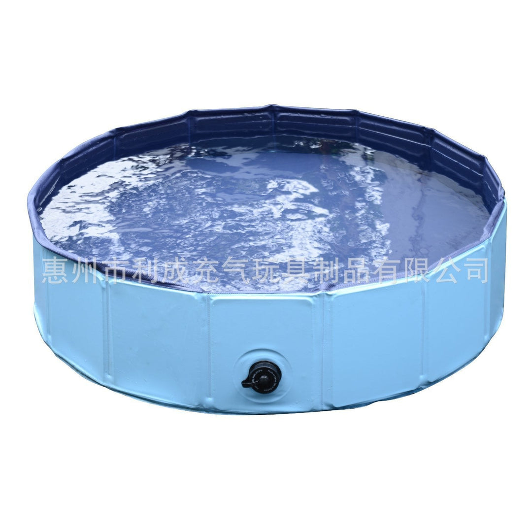 Unisex Inflatable Kiddie Pool with Stable Construction Kalsten