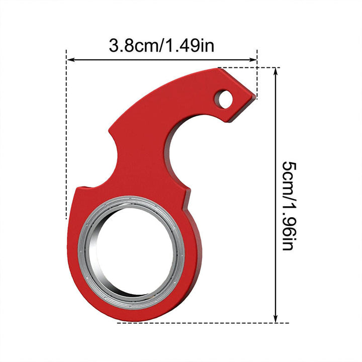Rotating Keychain Fidget | Kalsten