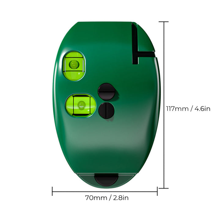 High precision infrared right angle bubble level | Kalsten