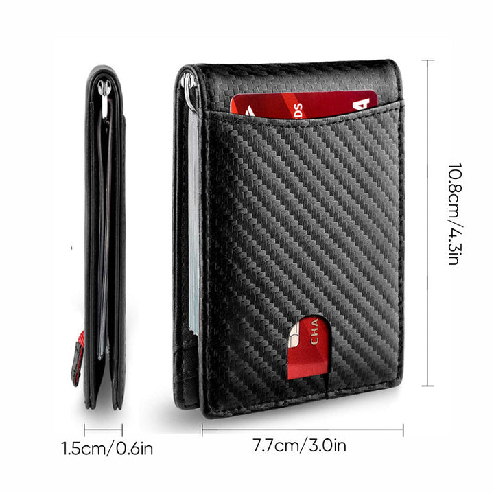 Kalsten | Genuine Leather Anti-theft Swipe Card Holder