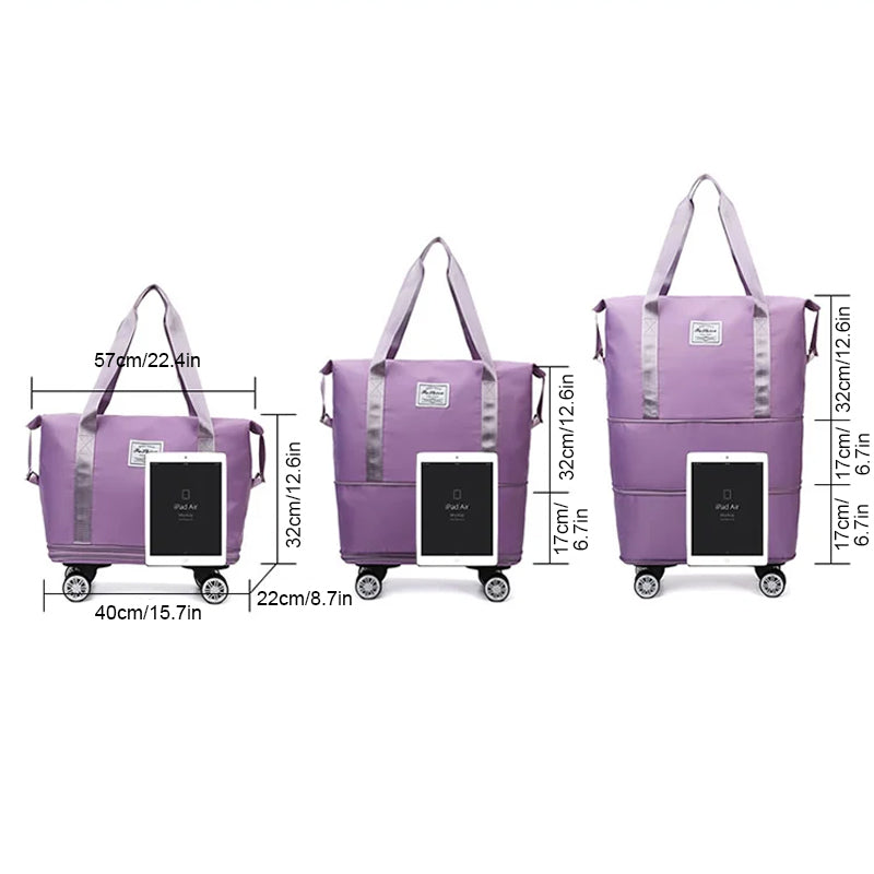 Travel bag with universal wheels | Kalsten