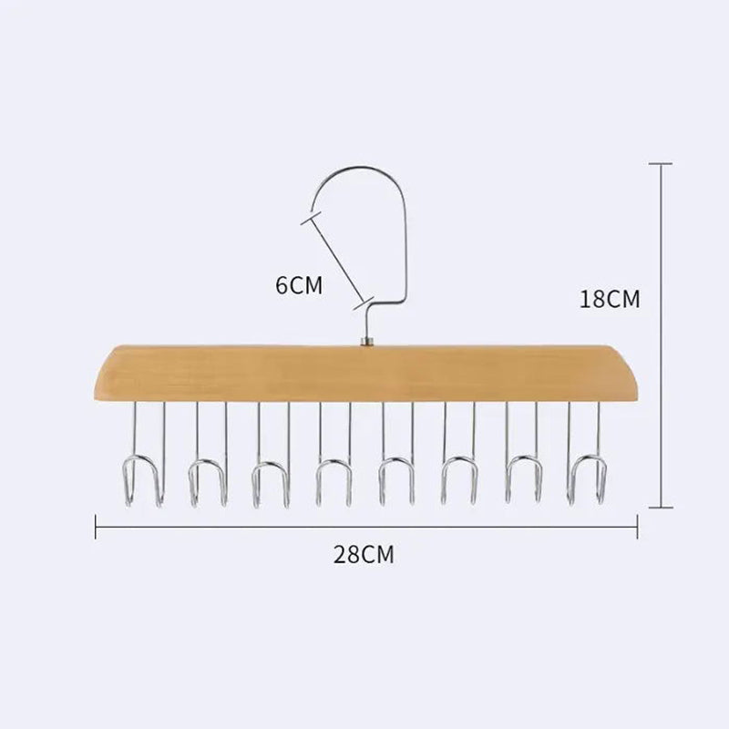 Anti-Slip Multi-Hook Clothes Rack | Kalsten