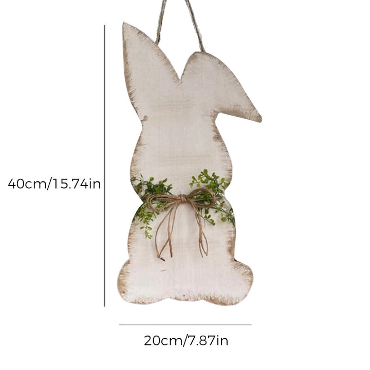 Easter Bunny Wooden Door Hanging Decor | Kalsten