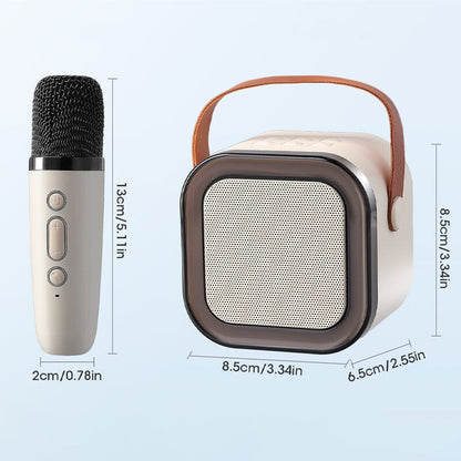 Mini Karaoke Machine with Wireless Microphones | Skanto