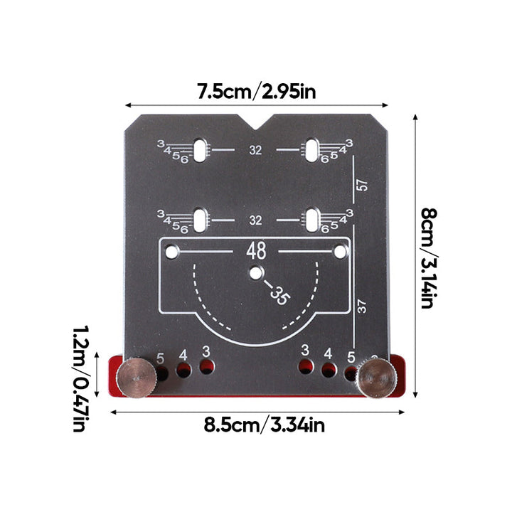 35 mm Hinge Punch Locator | Kalsten