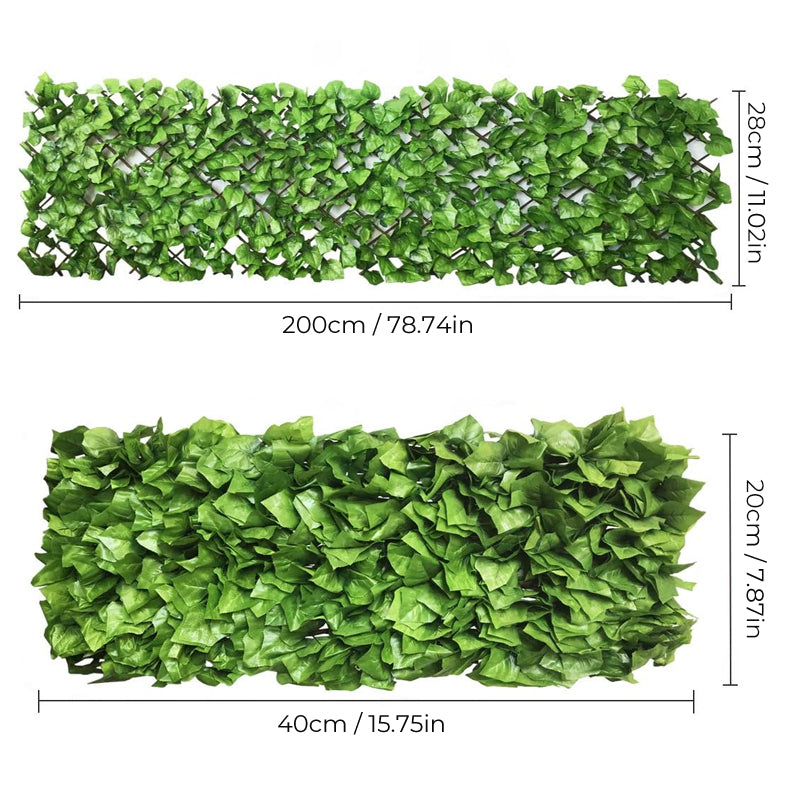 Expandable Faux Privacy Fence | Kalsten