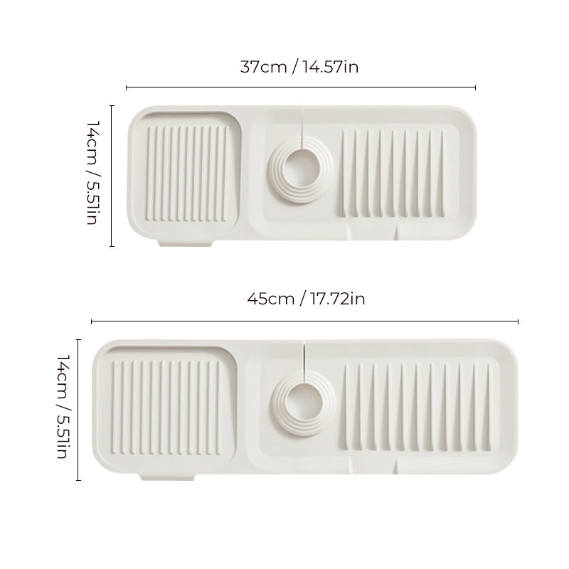 Pure Color Silicone Draining Mat | Kalsten