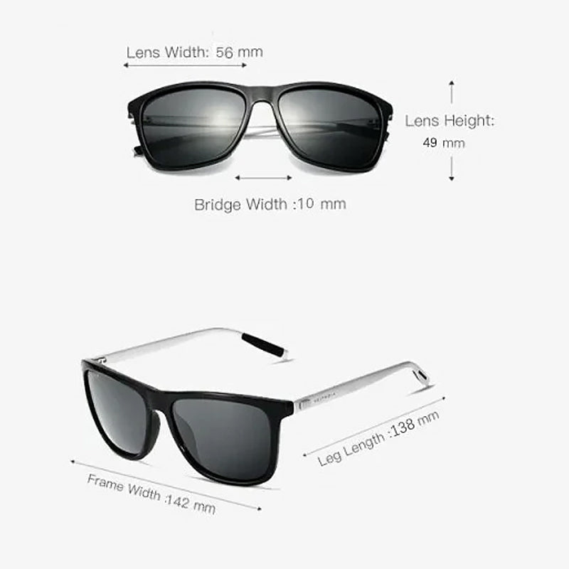 Kalsten | Polarized Sunglasses with Aluminum-Magnesium Frame